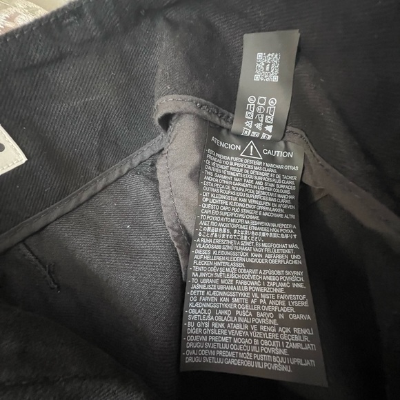 Zara SZ 6 Black Wide Legged Trousers - Picture 3 of 14